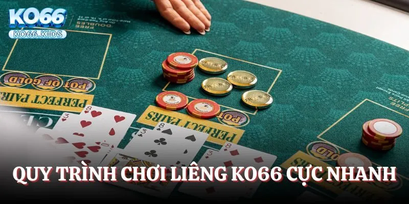 Game Bài Liêng KO66 - Trải Nghiệm Chơi Thú Vị, Thắng Cao 4 Quy trình chơi game bài Liêng KO66 cực nhanh