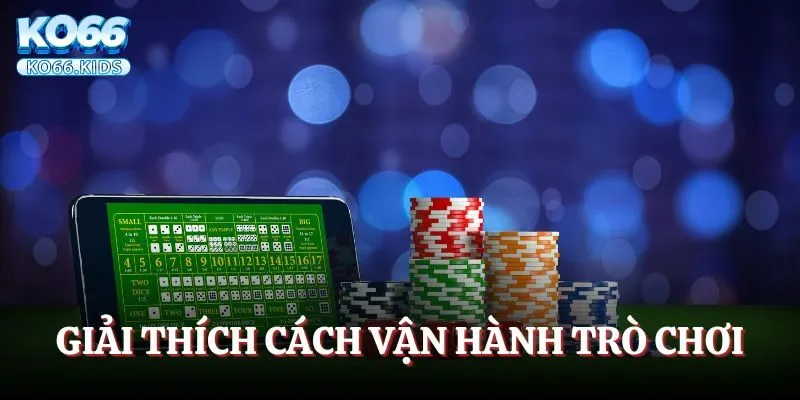 Giải thích cách vận hành trò chơi